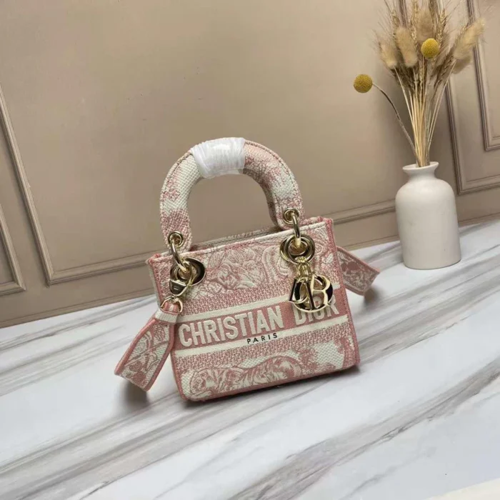 ⁦Dior Mini Lady D-Lite Bag⁩ - الصورة ⁦2⁩