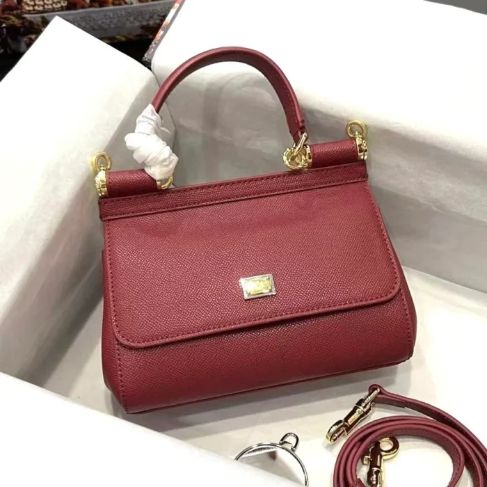 Dolce & Gabbana Sicily Small Top Handle Bag - Image 3