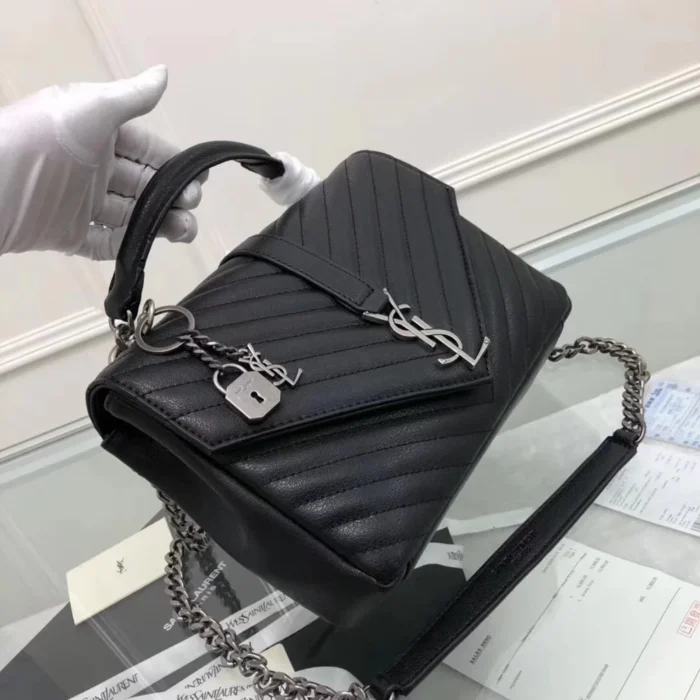 ⁦YSL College Medium Chain Bag⁩ - الصورة ⁦2⁩