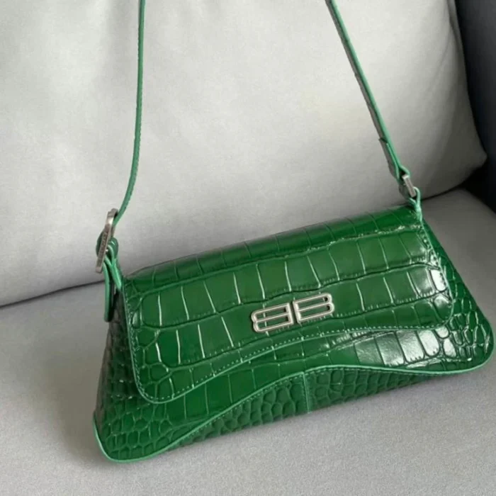 ⁦XX Small In Croc-Embossed shoulder Bag⁩ - الصورة ⁦3⁩