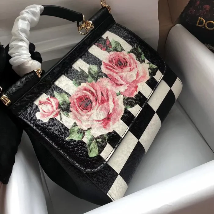 ⁦Dolce & Gabbana Sicily Floral-printed Shoulder Bag⁩ - الصورة ⁦7⁩