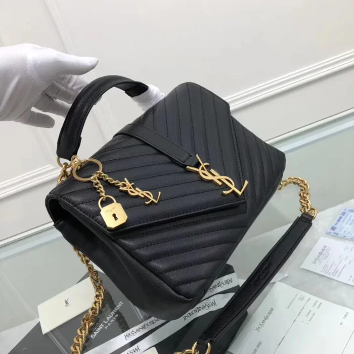 ⁦YSL College Medium Chain Bag⁩ - الصورة ⁦4⁩