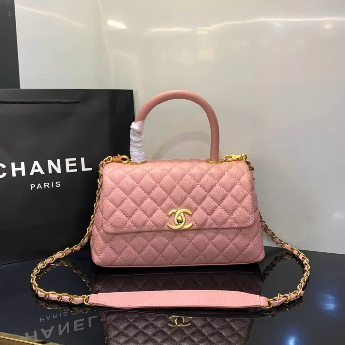 Chanel Coco Handle Bag - Image 8