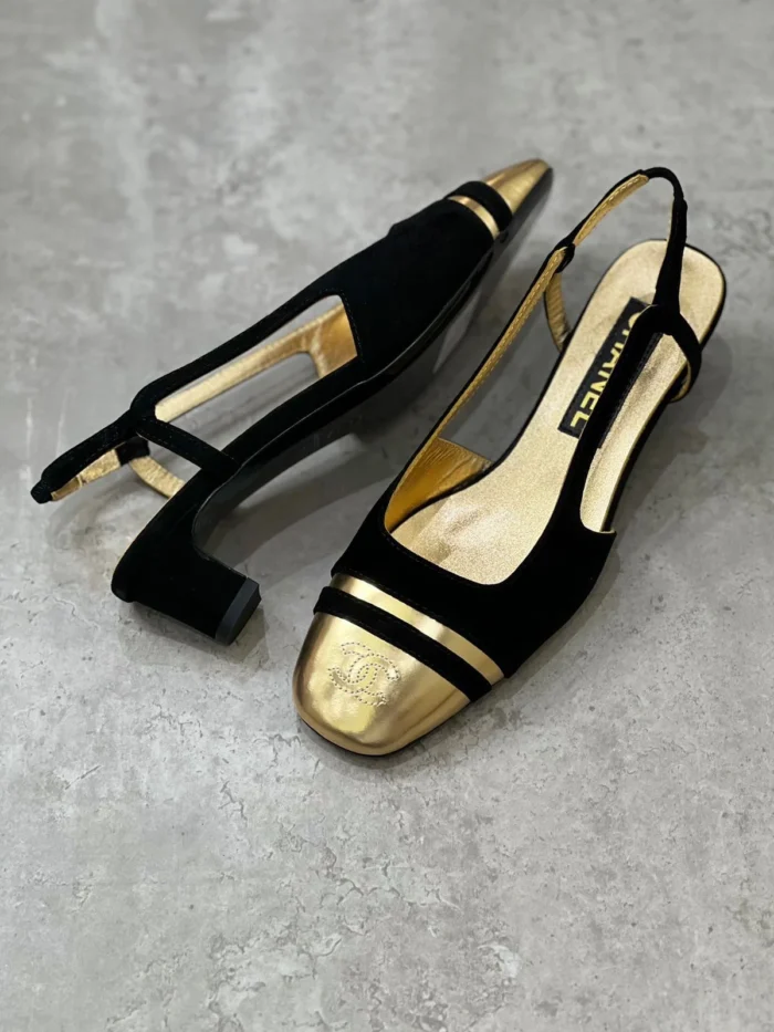 ⁦CHANEL SHOES STYLE#63⁩ - الصورة ⁦2⁩
