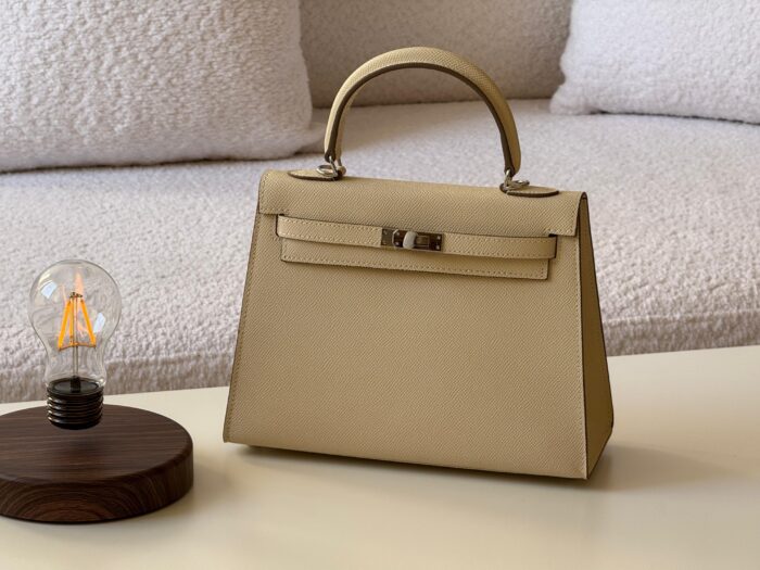⁦Hermes Birkin 25Cm Caviar leather Bag⁩ - الصورة ⁦6⁩