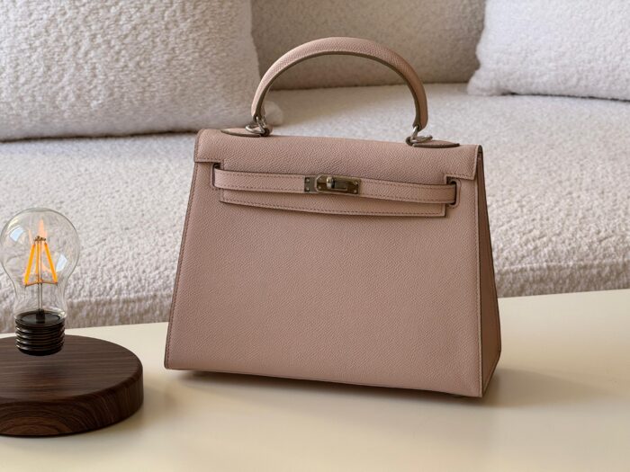 ⁦Hermes Birkin 25Cm Caviar leather Bag⁩ - الصورة ⁦9⁩