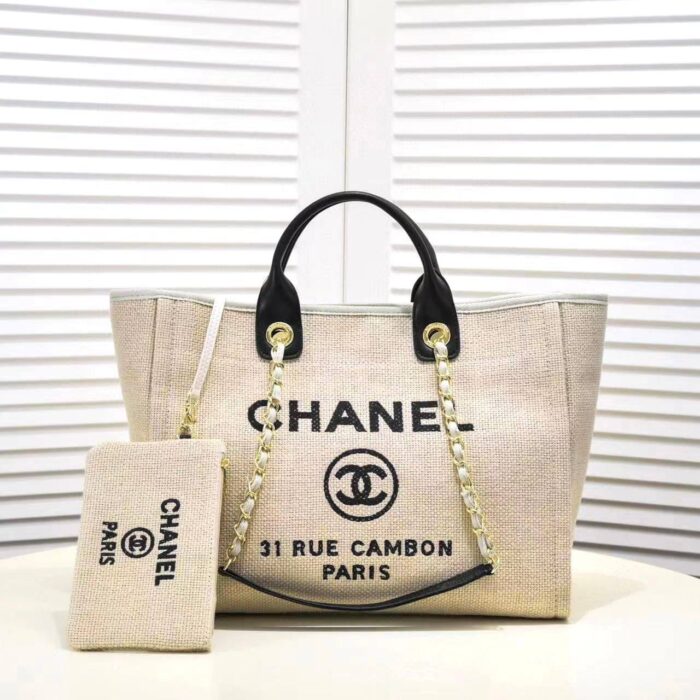 Chanel Tote Canvas Bag